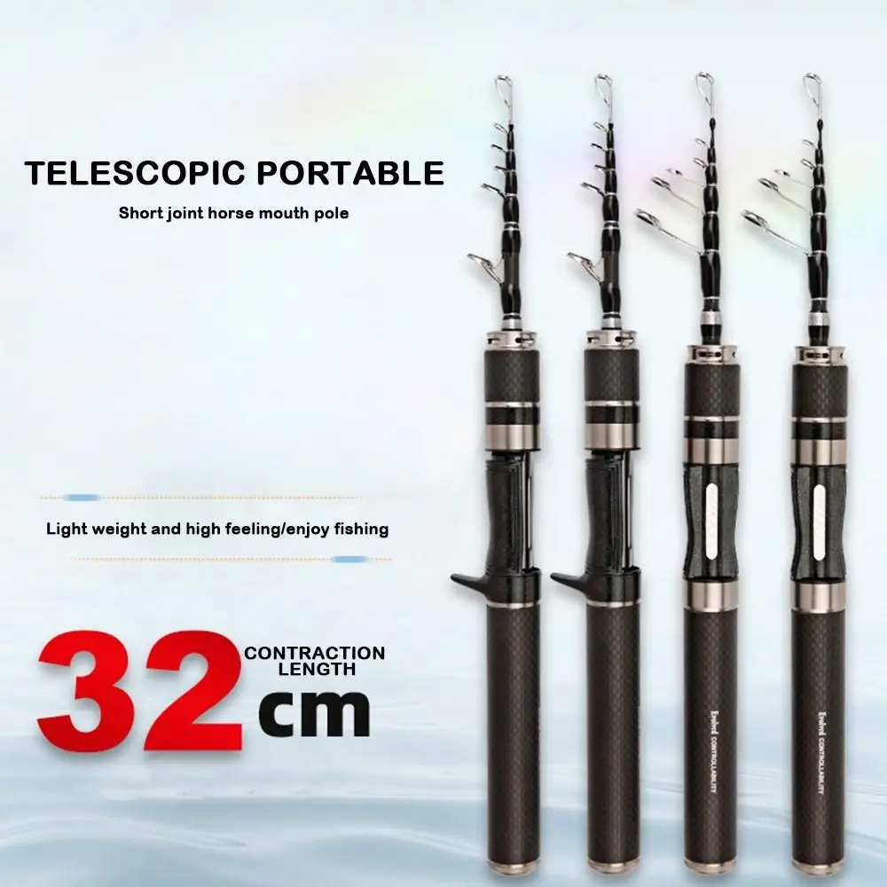 

Telescopic Fishing Rod Full Kits Spincast Fishing Reel Glass Fibre Fishing Rod Set Casting Rod 1.5m-1.8m Fishing Pole Fishing