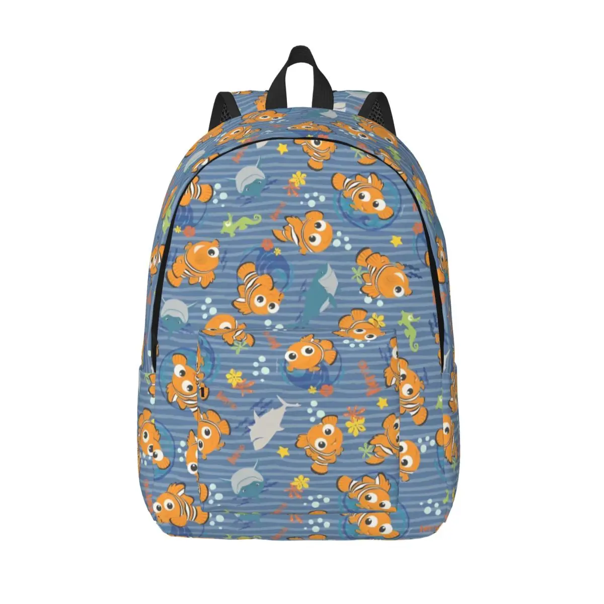 

Рюкзак «В поисках Немо» с Дори, Брюсом, Скуирт и Крашем для мужчин и женщин, школьный, деловой, для ноутбука, холщовая сумка, подарок