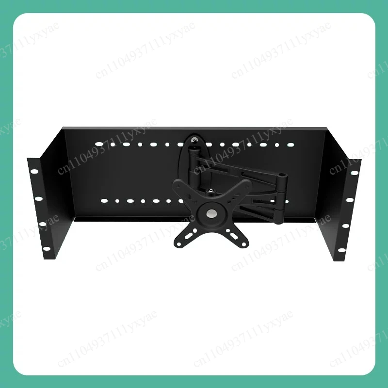 19-Inch Cabinet LCD Display Mounting Bracket, Embedded Industrial Control Monitor Dedicated Panel