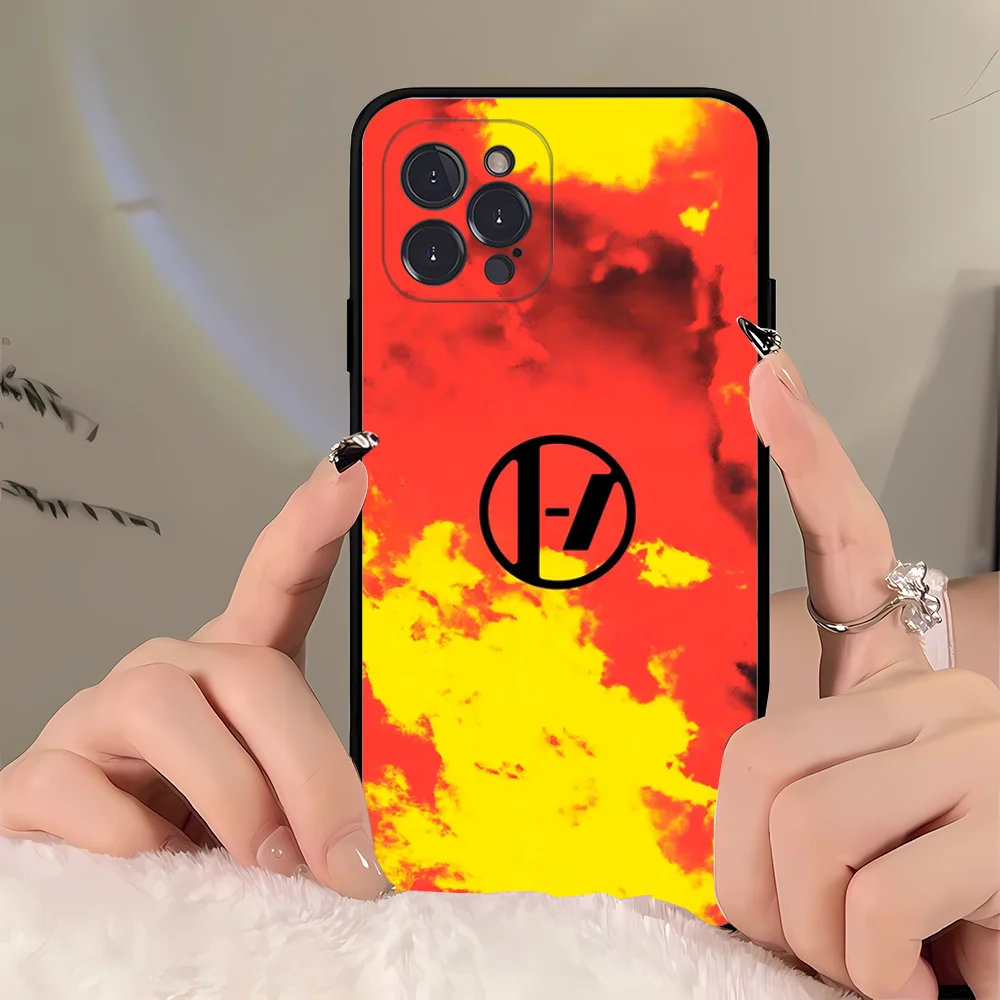 T-Twenty one pilots Phone Case For iPhone 16 15 14 11 12 13 Mini Pro XS Max Cover 6 7 8 Plus X Funda Shell