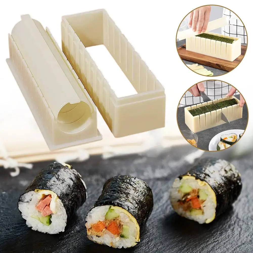 DIY Sushi Maker and Rice circular Mold Japanse Cake Mold Love/Circle/Square Mould Sushi Making Tool