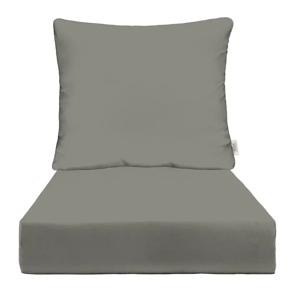 

Sunbrella Deep Seating Cushion with Pillow Back 23 x 26 Seat Water amp FadeResistant Performance Fabric Outdoor Chair Cushion S