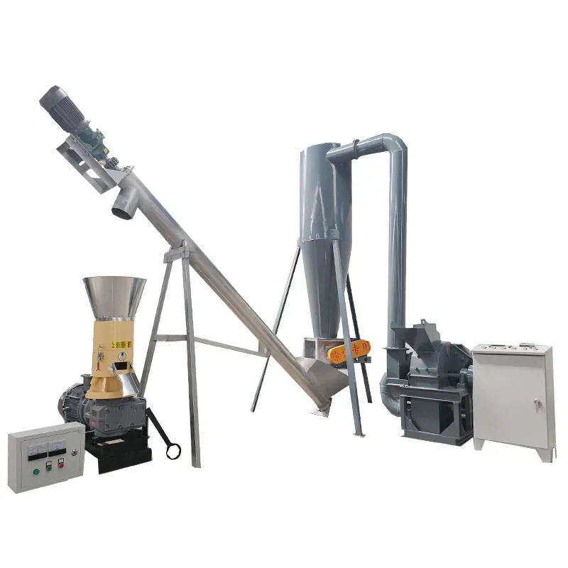 New Arrivals 15kw ML250wood Pellet Machine Production Line Wood Pellet Mill Line With100-200kg/h Capacity Hot Sale