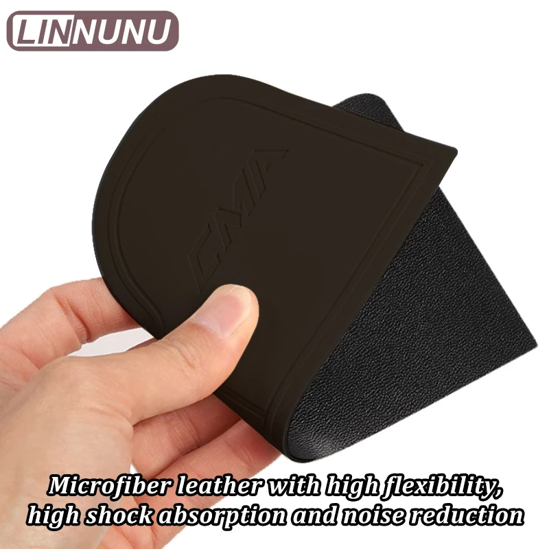 LINNUNU For GEELY Boyue L Atlas II Car Interior Center Console gear shift panel Leather Protective Pad Door Groove Mat Starray