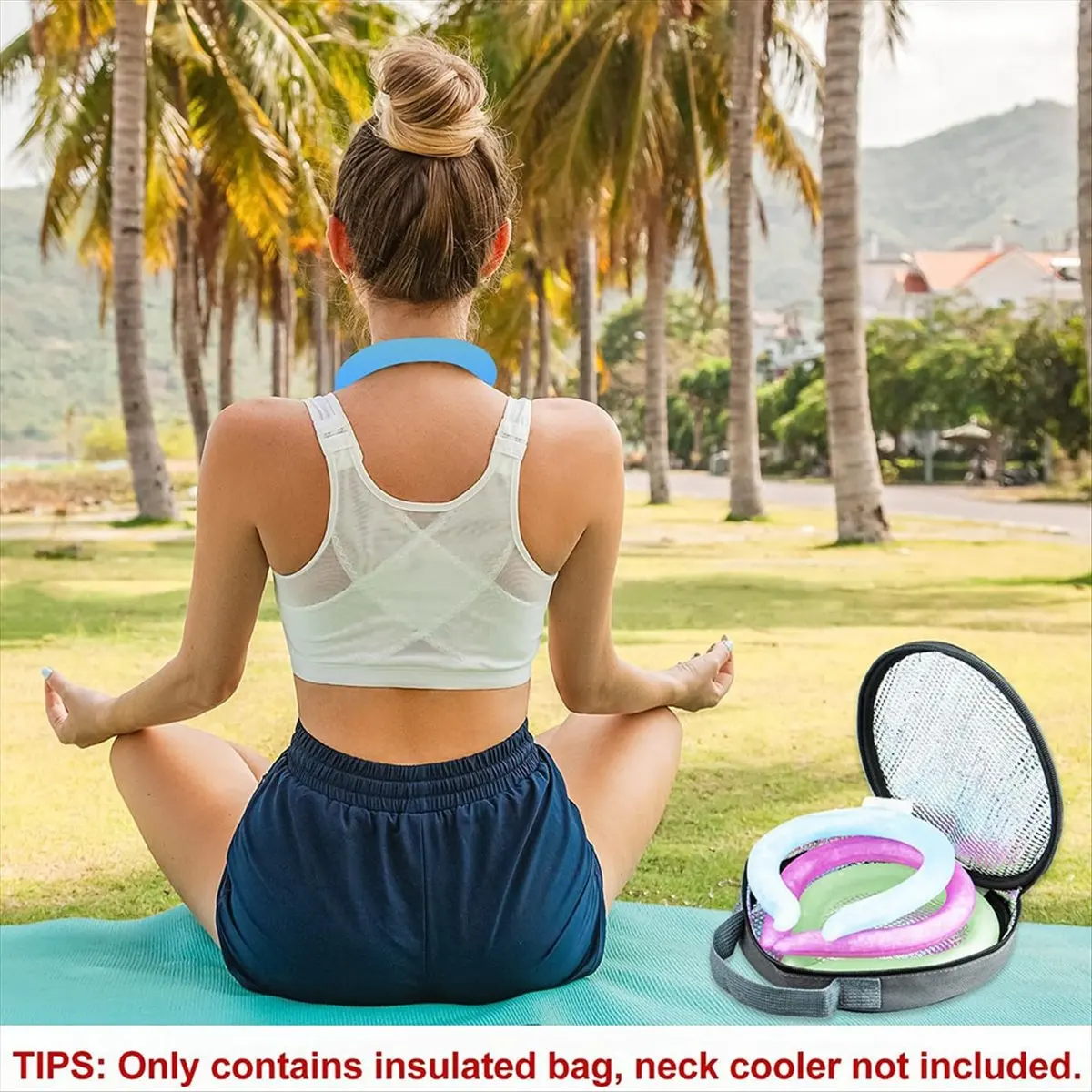 Saco isolado, saco isolado térmico do tubo de resfriamento do pescoço, estender o tempo para manter o frio