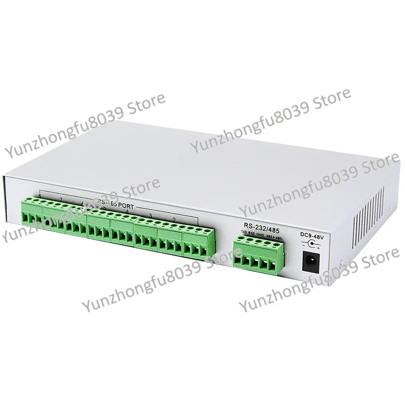 485 hub 8 ports 1 channel rs232/485 to 8 channels 485 industrial HUB converter UT-1208