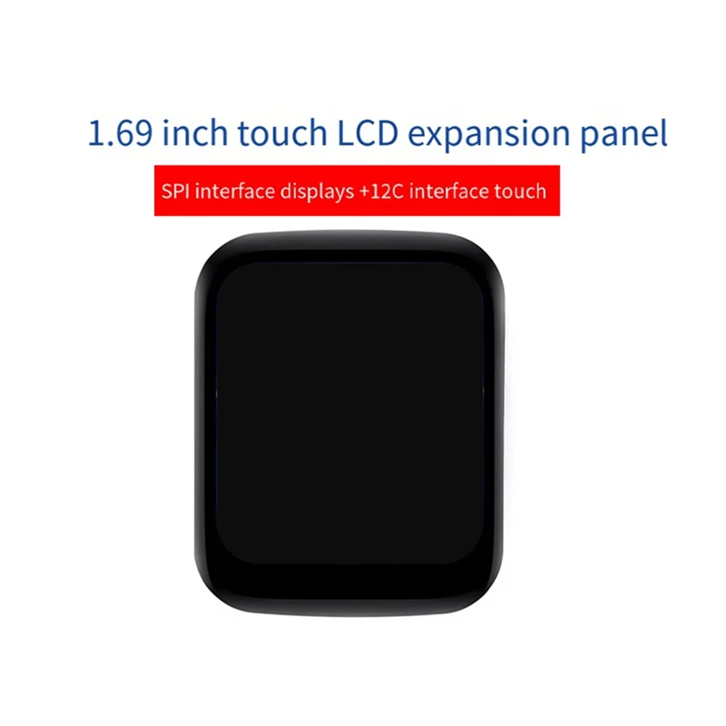 L72A-Waveshare 1.69 Polegada Módulo LCD de Toque 240X280 SPI I2C Interface 262K Cores ST7789V2 Driver Chip CST816T Touch Capacitivo Ch