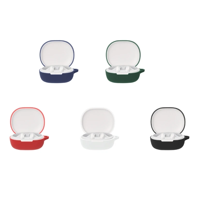 Silicone Protective Case for Xiaomi Air 3 SE Wireless Headphone Protector Case Cover Shell Housing Anti-dust Sleeve