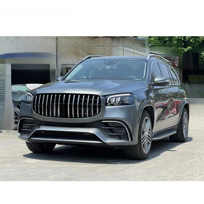 Car Accessories GLS63 Style Fr/Rr Bumper Conversion Exterior Replacement Tuning Sport for GLS Class X167 2019-2022