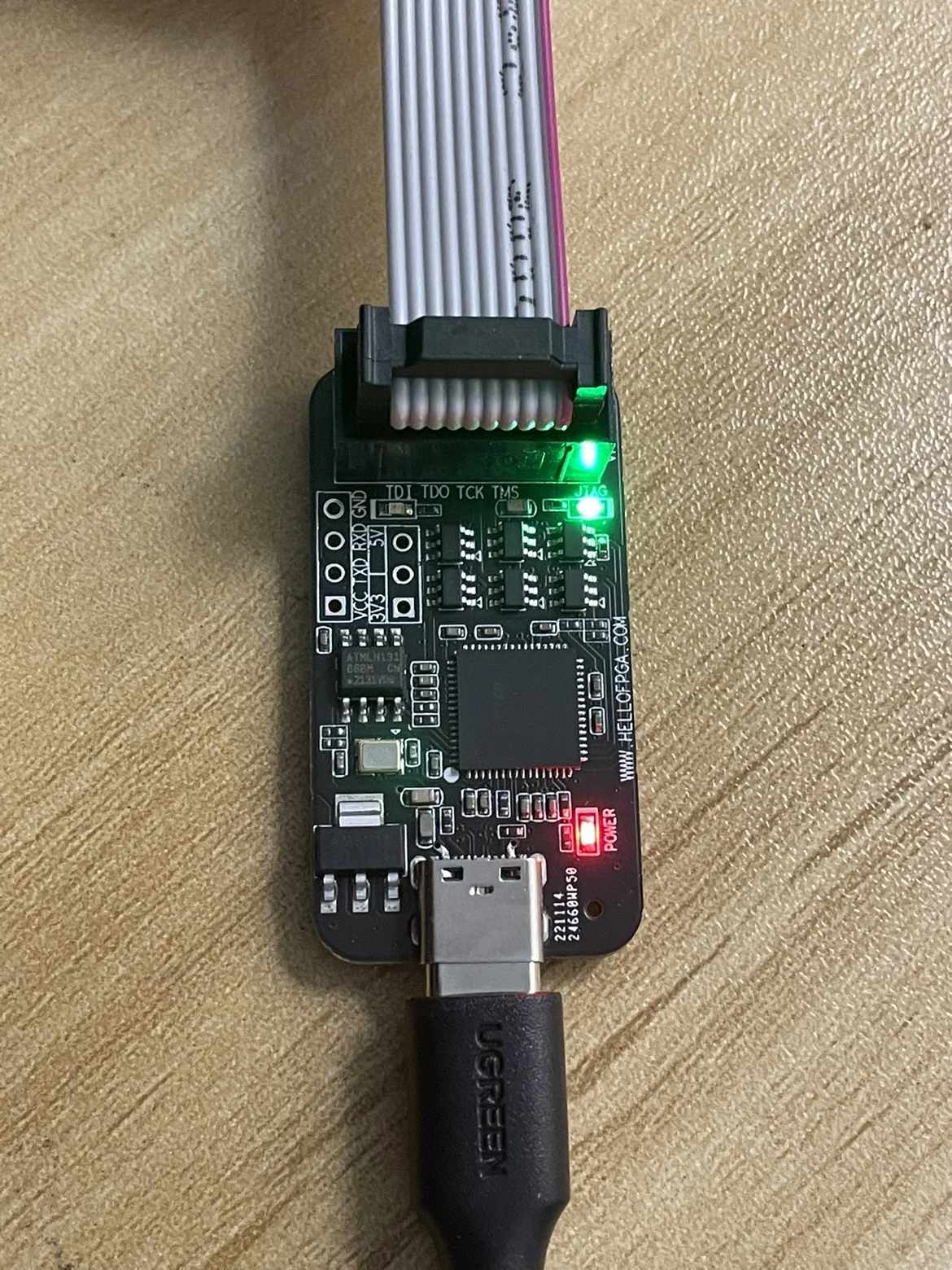 

XILINX DOWNLOADER, STANDARD 10-PIN JTAG