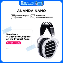 HIFIMAN ANANDA NANO Open-back Planar Magnetic Hi-Fi Headphones with Nanometer Thickness Diaphragm