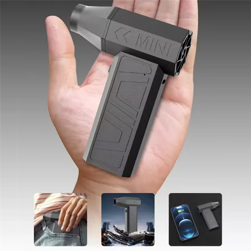 N96R X3-A 130000RPMミニターボジェットファン高速ダストブロワーモーター41M/S風ハンドヘルド強力ファン電動エアダスター