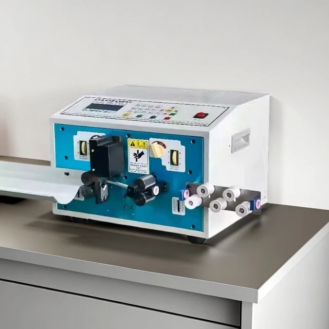 Automatic USB Cable Making Machine Mobile Computer Wire Stripping & Peeling Cutting Equipment Cable Manufacturing Facilities