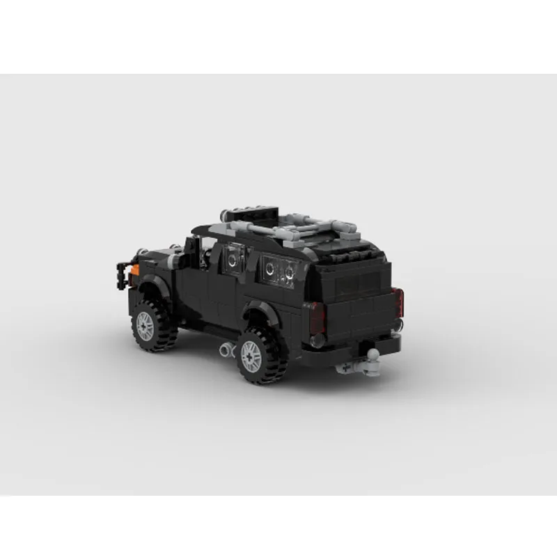 

MOC-172636 Новая классическая модель спортивного суперкара 4X4 из строительных блоков, 619 деталей, MOC, креативный подарок на день рождения для мальчиков и детей