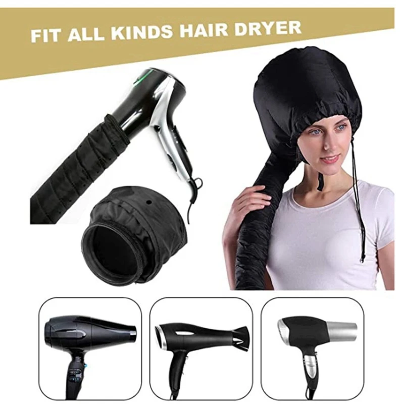 INLIG-Dry Hair Cap Hair Dryer Home Barbershop Oil Cap Salon Hairdressing Hat Bonnet Caps Hair Care Perm Helmet Hair Steamer