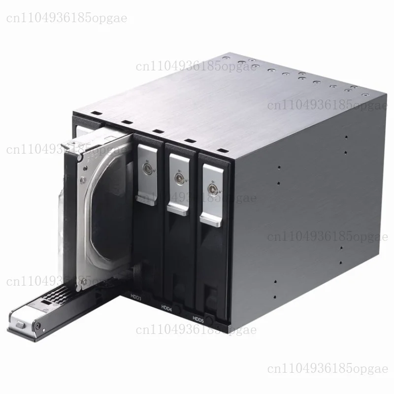 3.5 Inch 5-bay  Tray-less Hot Swap 5.25in Internal Hdd Rack Enclosure
