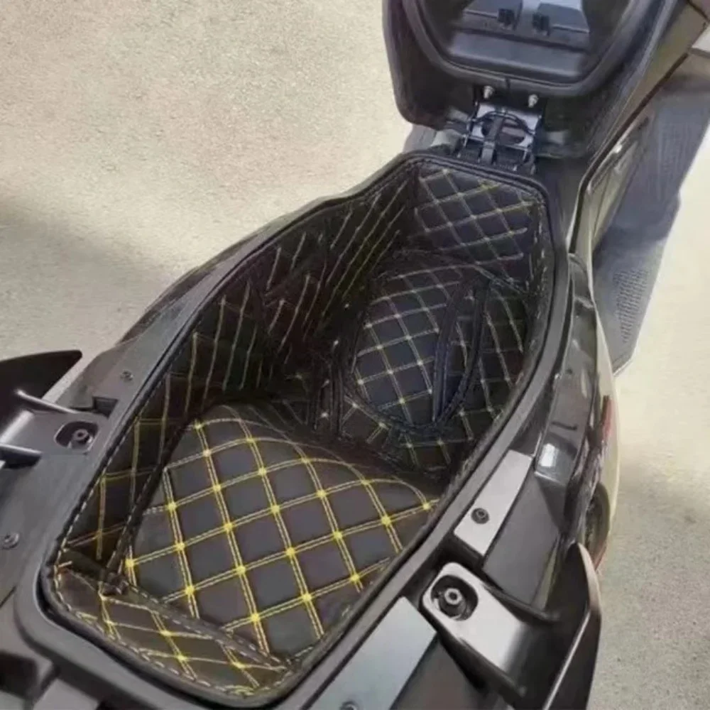 ل Qj موتور Mtx 125 125 Mtx Mtx 125 دراجة نارية الملحقات صندوق تخزين اصطف غطاء الأمتعة مقعد دلو وسادة الحرس #2