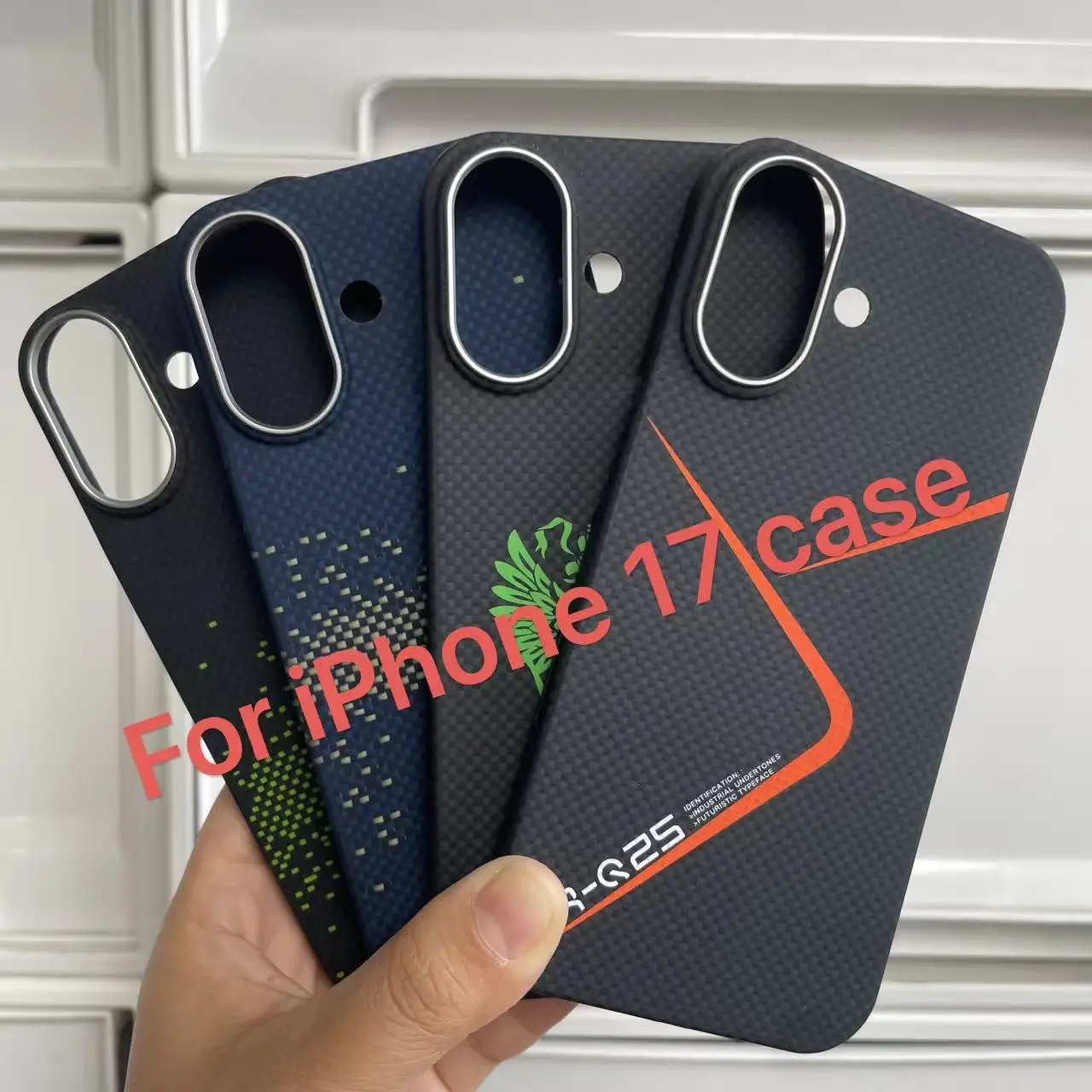 AKATIP Real Aramid Fiber for iPhone 17 Thin and Luxurious Magnetic Carbon Fiber Aramid Fiber 17 Protective Cover
