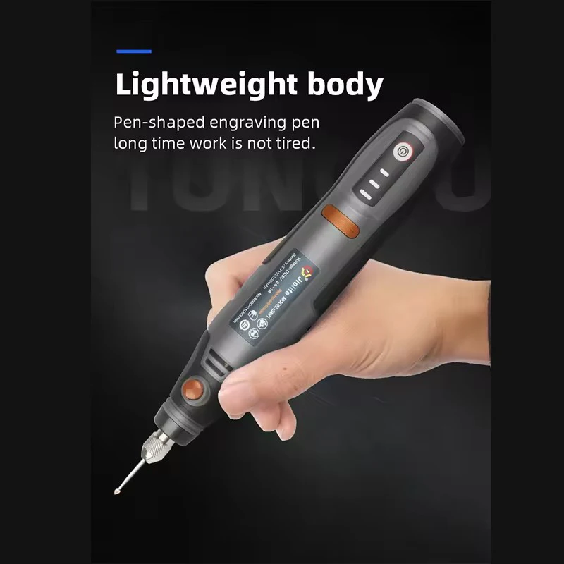 21000rpm USB ไร้สายโรตารี่เครื่องมือ Dremel Mini เจาะปากกาแกะสลักไฟฟ้า USB Mini Wireless เจาะพร้อมอุปกรณ์เสริม DIY ชุด