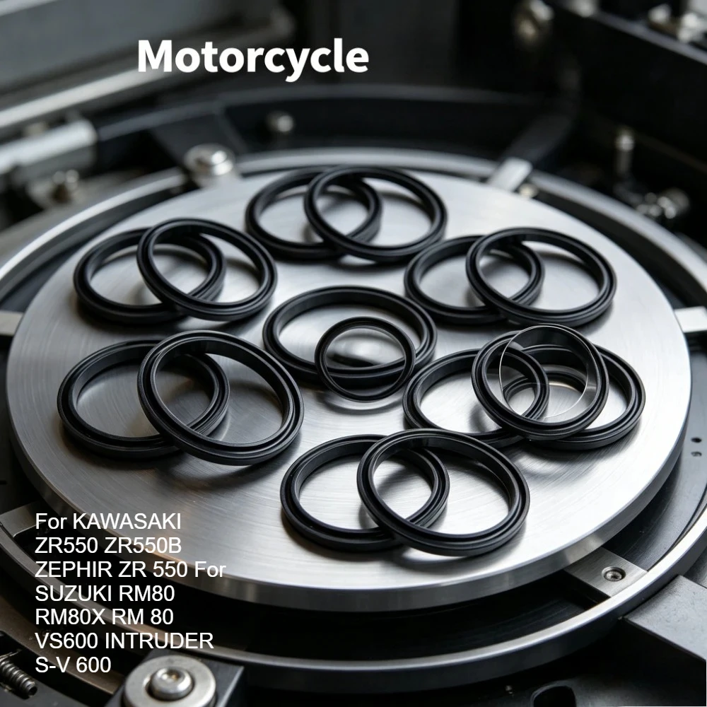 

2/4/6pc 39x52x11 Front Fork Oil Seal For KAWASAKI ZR550 ZR550B ZEPHIR ZR 550 For SUZUKI RM80 RM80X RM 80 VS600 INTRUDER S-V 600