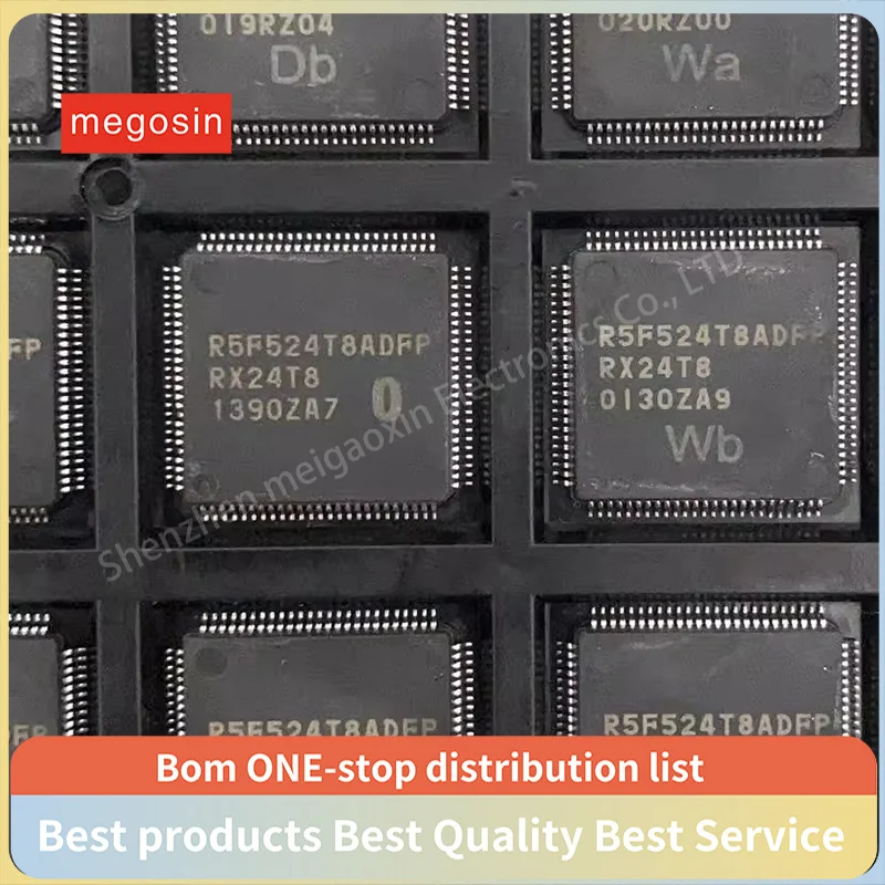 1PCS/LOT R5F524T8ADFP R5F524T8  R5F524 QFP100 Variable frequency board chips are in stock