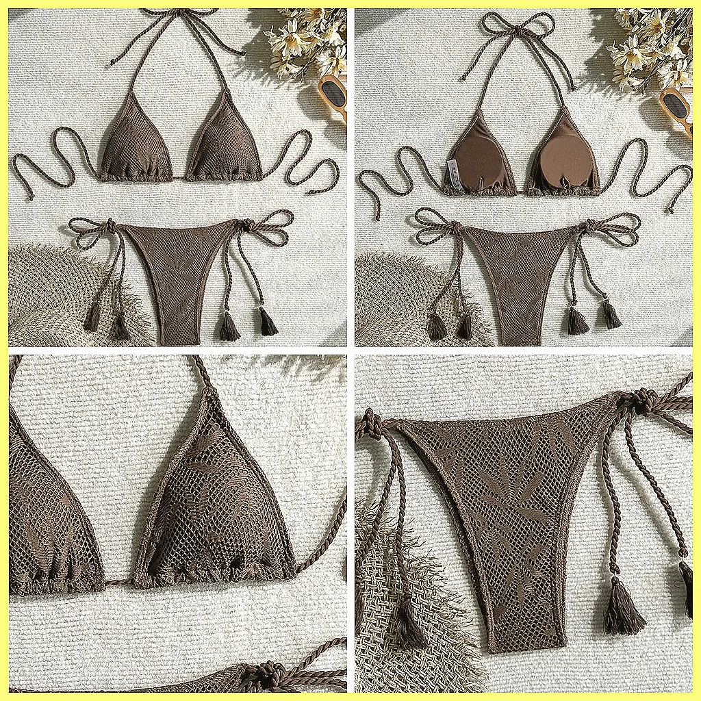

Sexy Push Up Bikini Set 2026 Brazilian Beachwear Women's Swimsuit Two Piece Bathing Suit