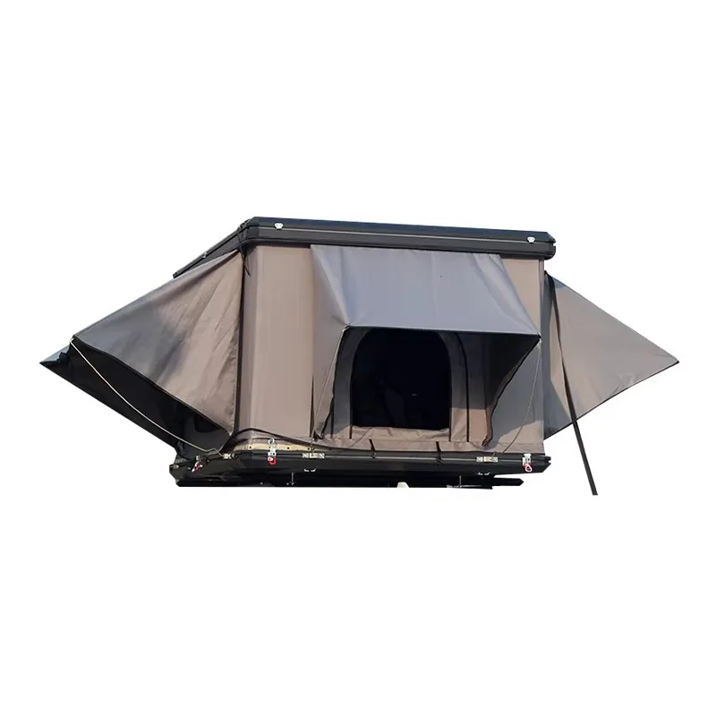 

Single-Layer Hard Top Aluminum Alloy Straight Support Waterproof Rainproof Roof Tent Four Corners Car Off-Road Camping