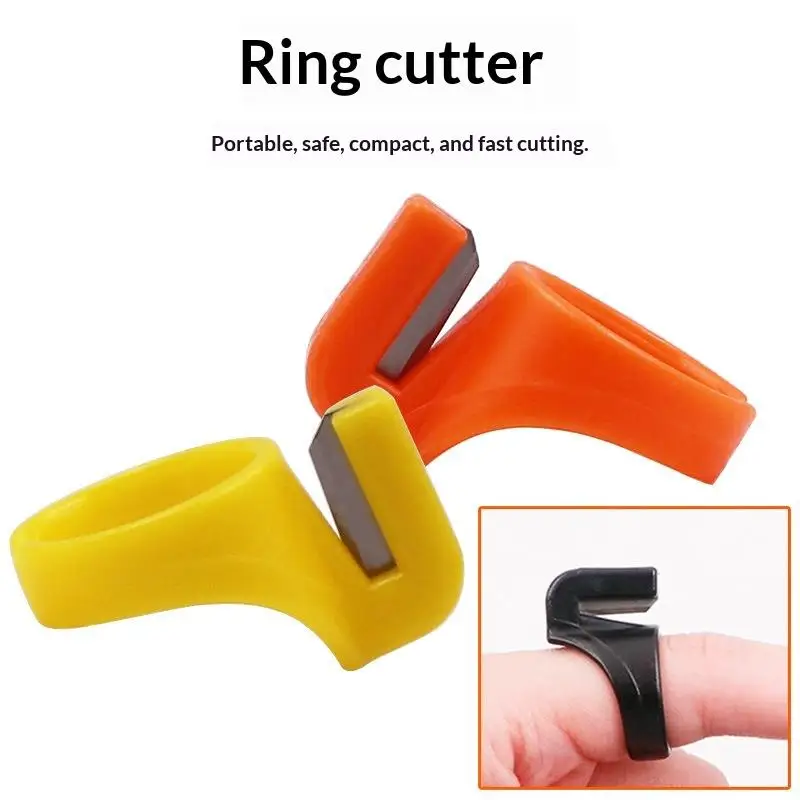 

Thimble Sewing Ring Thread Cutter Finger Blade Needle Craft Cutting Tool For DIY Household Sewing Machine Accessories