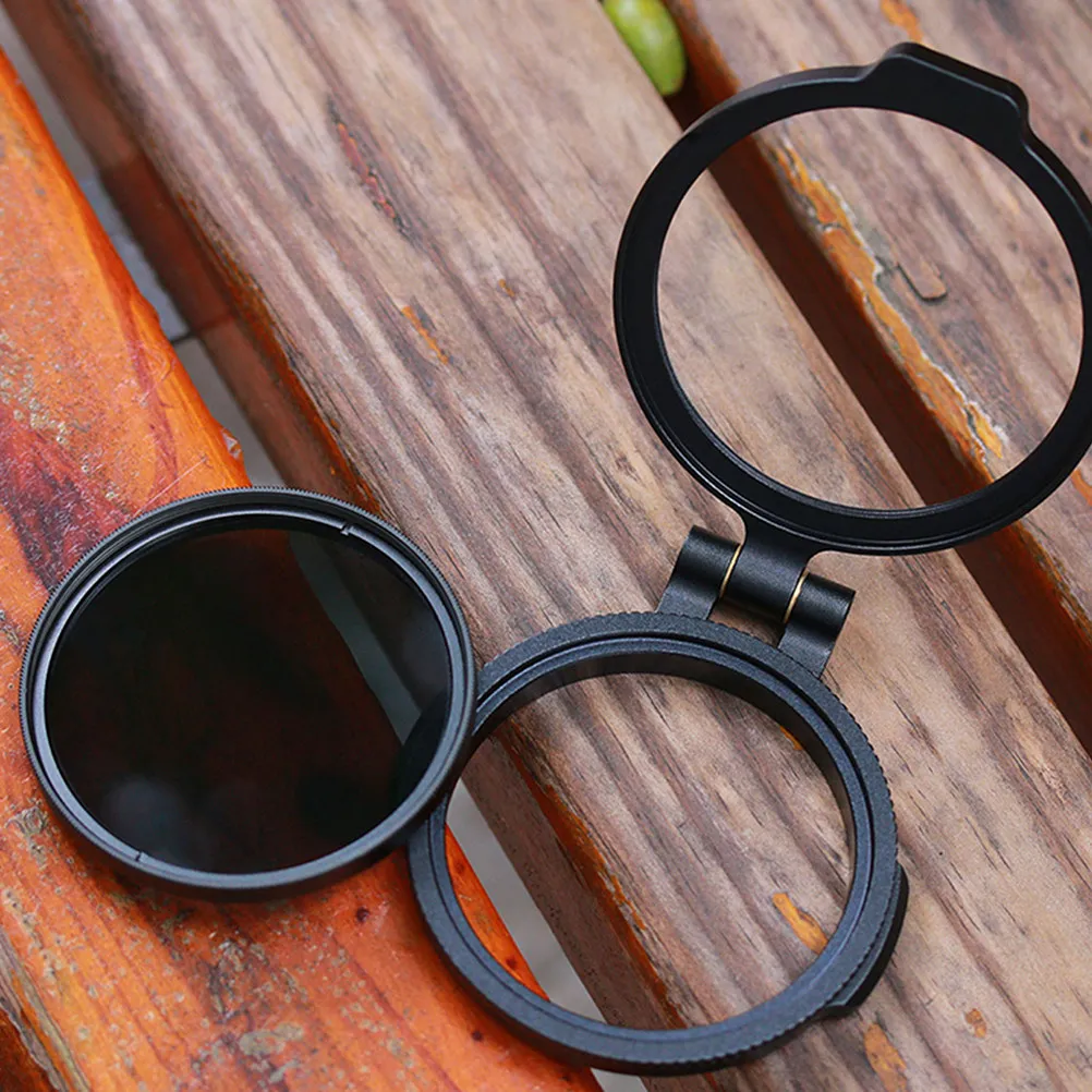 nd-フィルターブラケット-49-ミリメートルクイックリリースリングアダプターカメラアクセサリー写真レンズフィルターマウントクリップスタンドアルミ合金