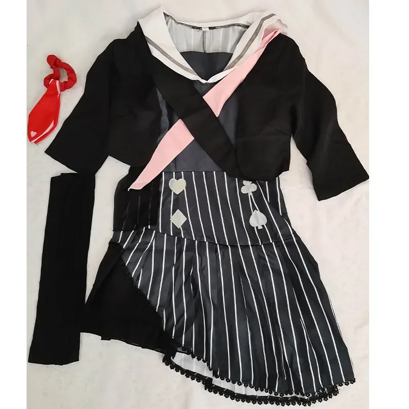 Costume cosplay Akiyama Mizuki, Tenues de Performance sur Scène, Uniforme d'Halloween, Ensemble Completo Imbibé de