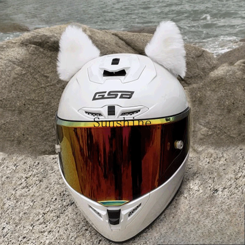 Motorcycle helmet men and women winter locomotive full helmet Bluetooth universal in all seasons