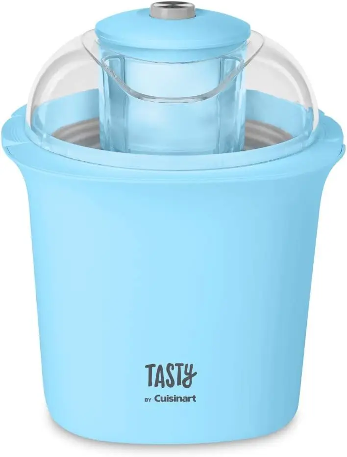 

Compact Blue Ice Cream Maker with 8.71' x 8.71' x 10.49' Dimensions, Ideal for Home Use and Easy Cleanup