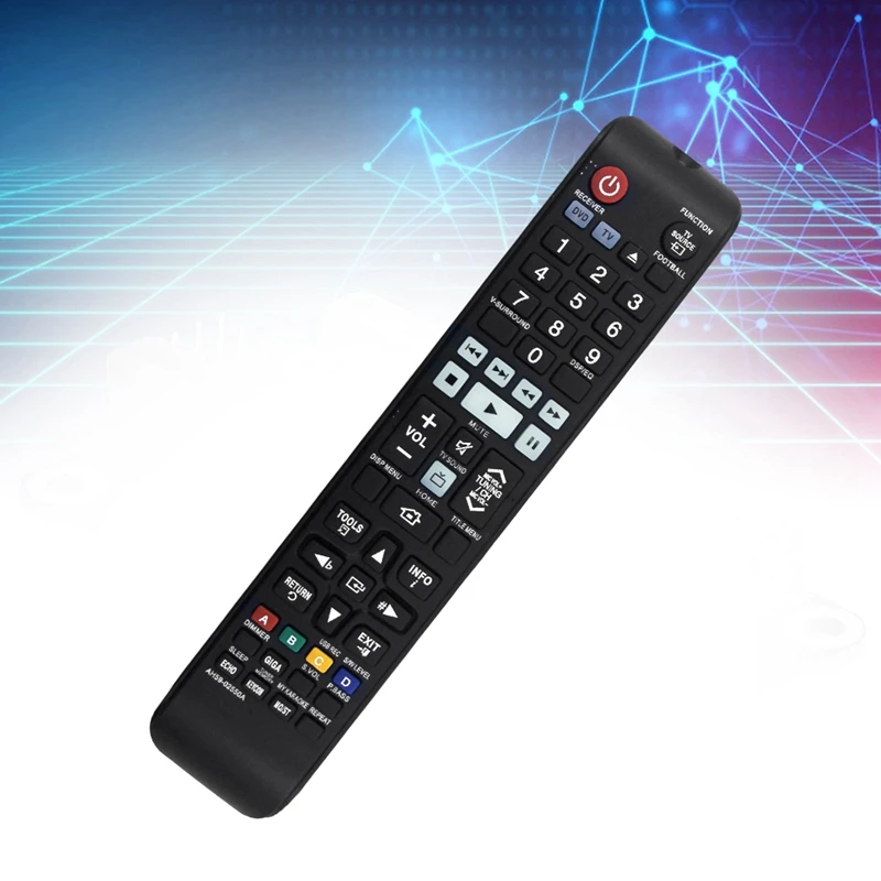 삼성 홈 시어터 시스템 HT-F450K HT-F453K HT-F453HK용 AH59-02550A 리모컨 교체