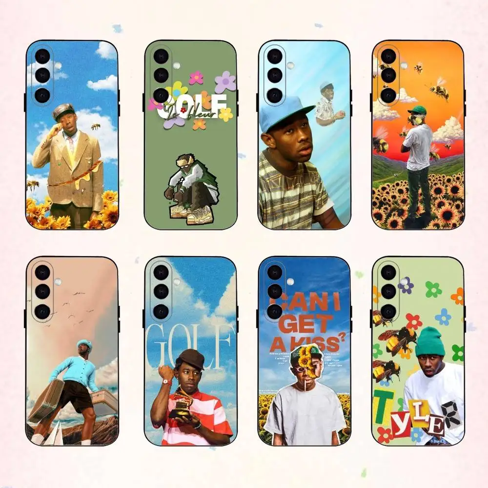 

T-Tyler the C-Creator American Rapper phone Case For Samsung Galaxy A73,A72,A71,A70,A53,A52,A51,Others Soft Black Shell