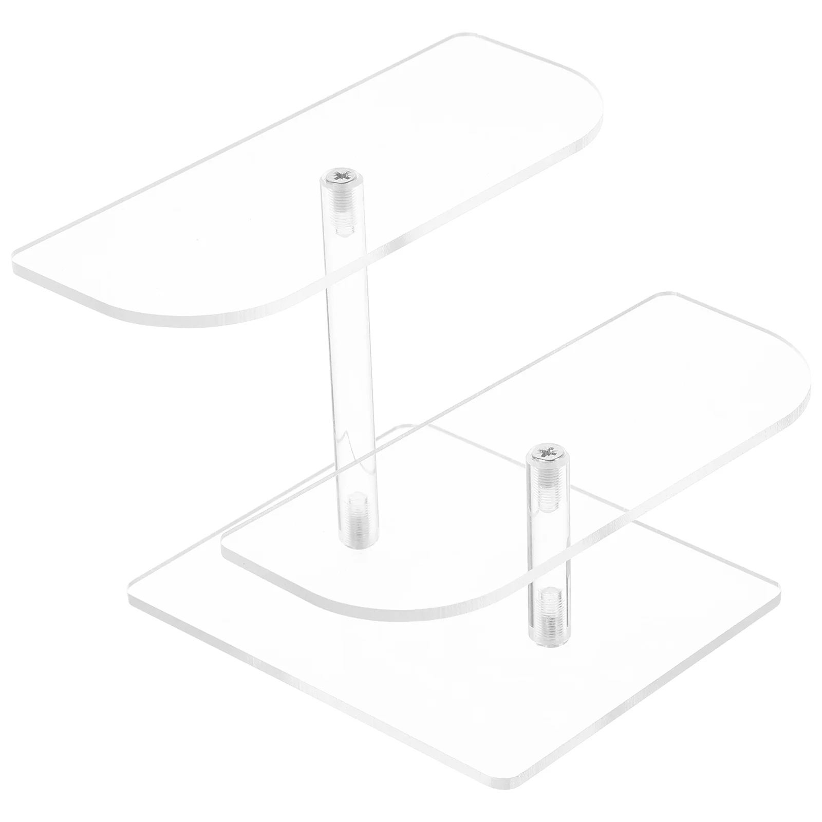 

Acrylic Display Stand Sunglasses Handicrafts Storage Multi-Layer Clear Figures Organizer Rack Stair-Type Holder