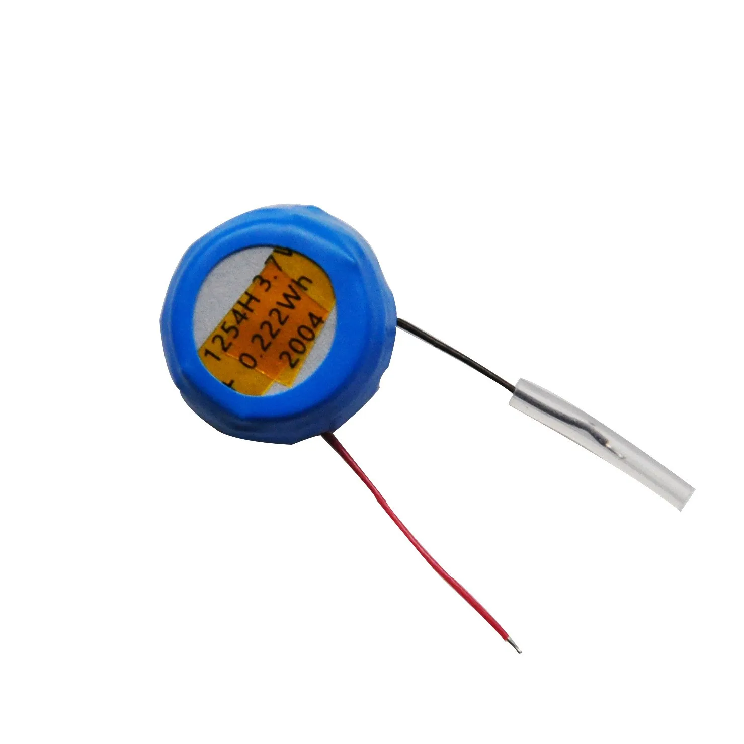 buy more will cheap Manufacturer's source: 1254 60mah cylindrical polymer lithium battery, durable battery