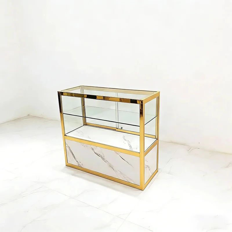 custom.Commercial Furniture Storage Display Cabinet Light Glass Smoke Display Cabinet Jewelry Showcase Displayfor Shop - view 2