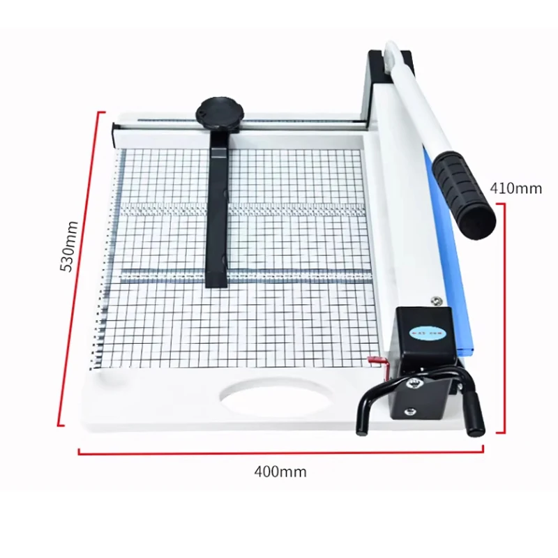 

Heavy Duty A4 Paper Trimmer Paper Cutter Photo Cutter Hand Operate Manual Max Thickness 22mm Paper Cutting Machine 220pages A4