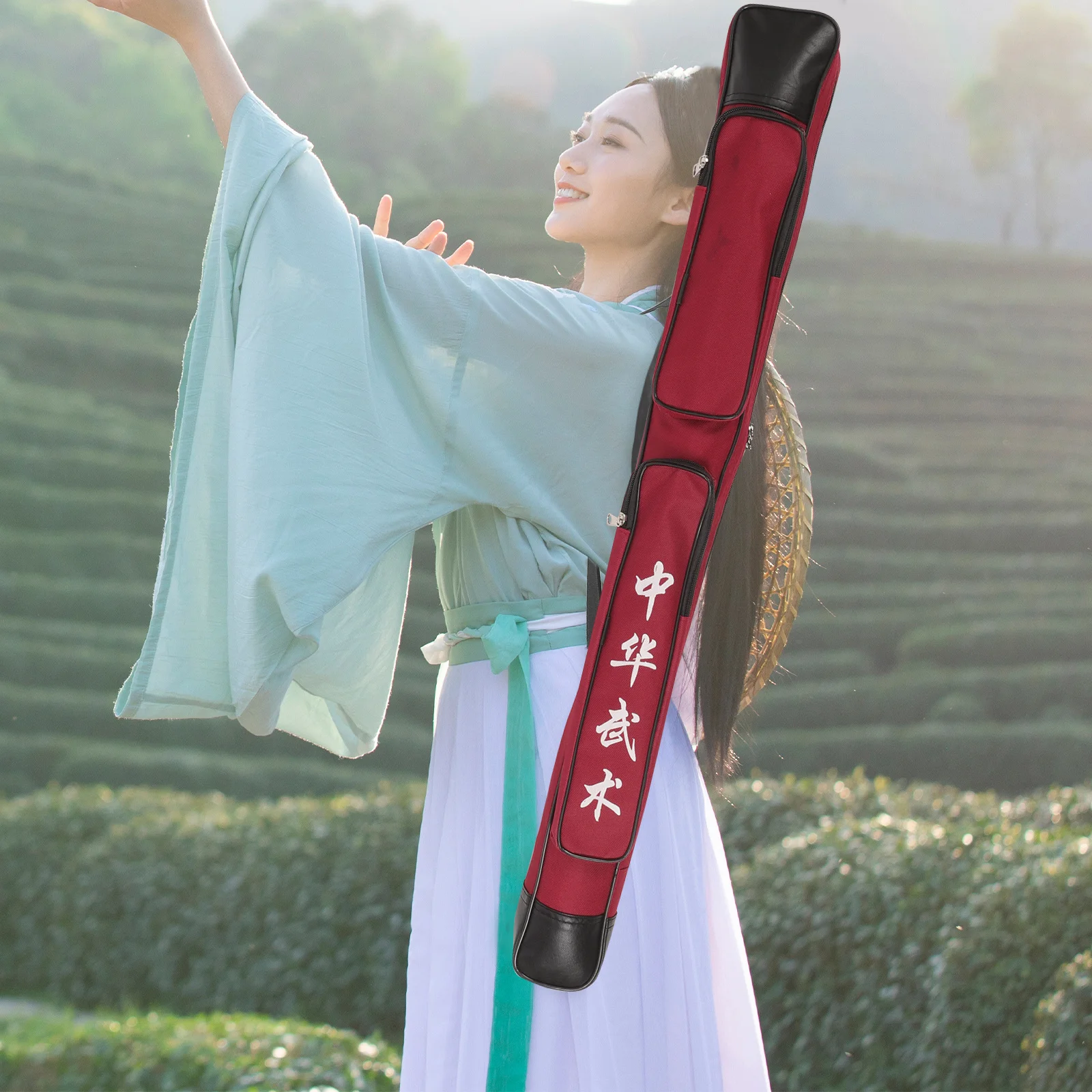 

Thick Wear-Resistant Sword Pouch Compact Storage Bag for Long Swords Easy to Carry and Store Sword Carrying Bag