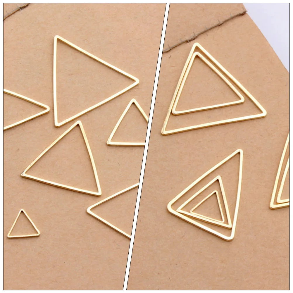 60 Stück geometrische Anhänger Charms modische Legierung Ohrringe DIY Schmuck Zubehör Halskette Armband Dekor DIY Anhänger Charm