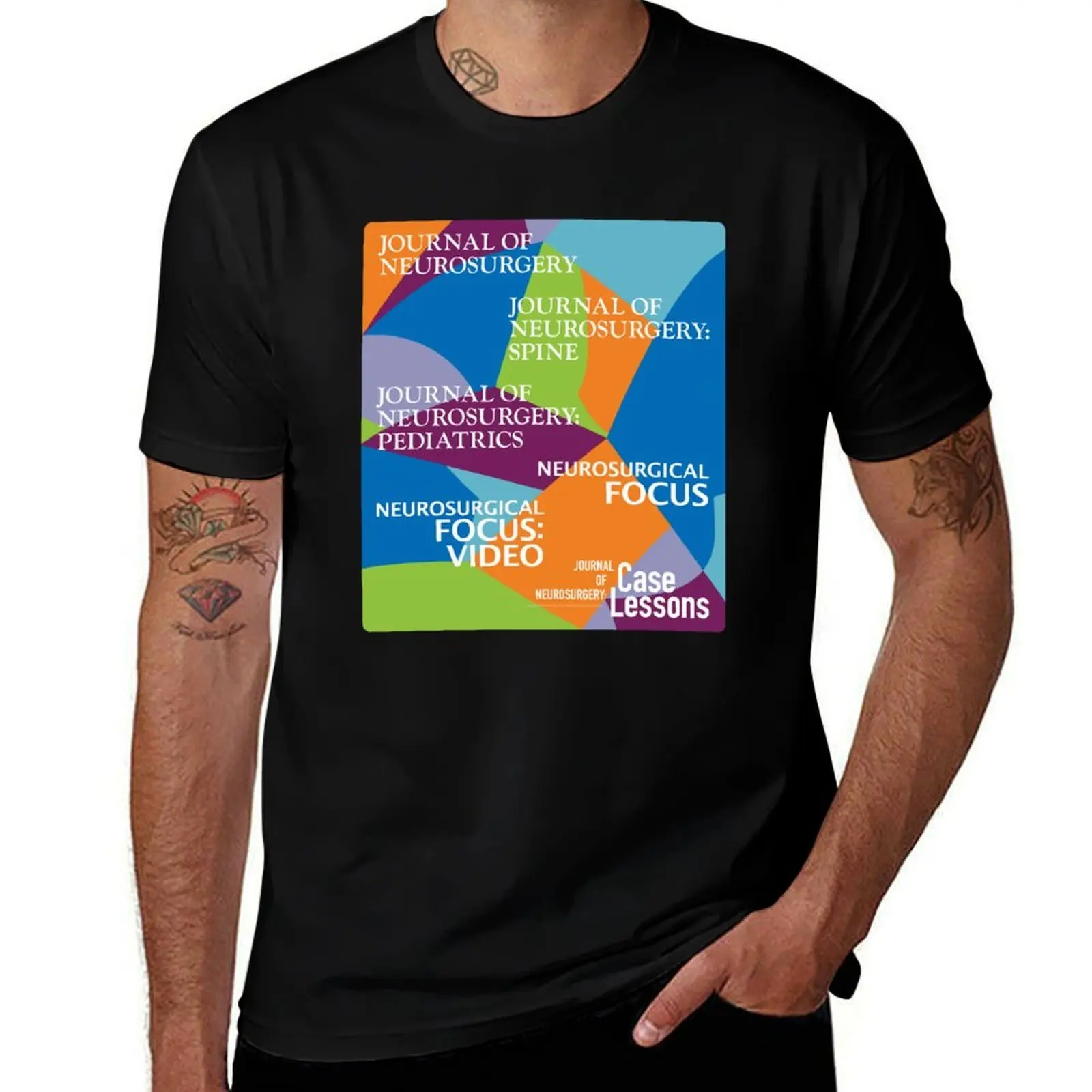 Our Family of Journals (mosaic) T-Shirt Big Size Loose Fit Tee Shirt T-Shirt