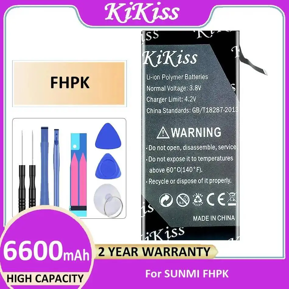 

Battery Stable 6600Mah For Sunmi Fhpk Reliable Power