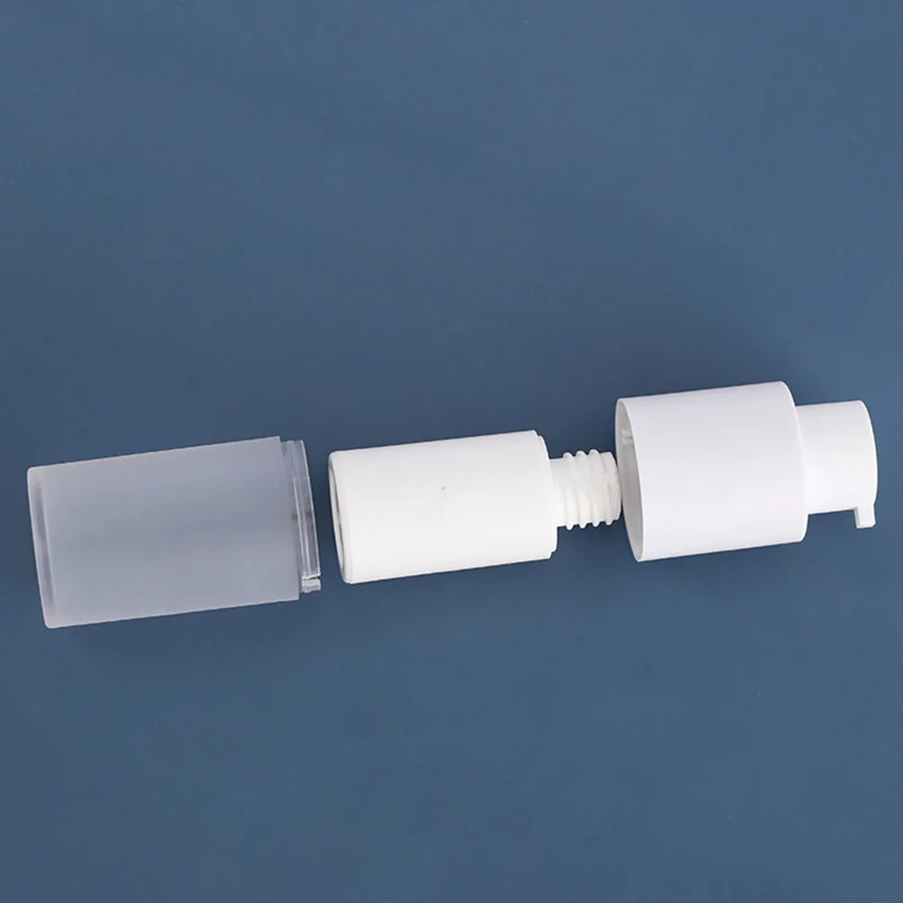 

2 Pcs Frosted Lotion Essence Bottle Shampoo and Conditioner Dispenser Foam Pump Empty Bottles Travel Hand Airless