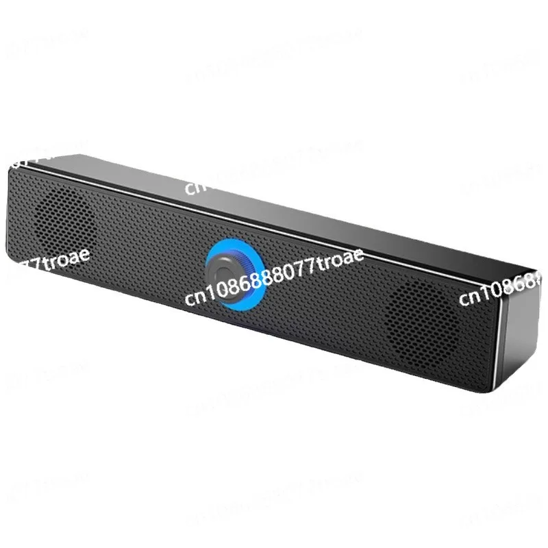 Computer audio system, desktop household small speaker, long strip Bluetooth subwoofer