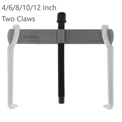 4/6/8/10/12inch Two Claws Internal External Chrome Vanadium Bearing Gear Puller for Removal of Pulleys Flywheels Bearing & Gears