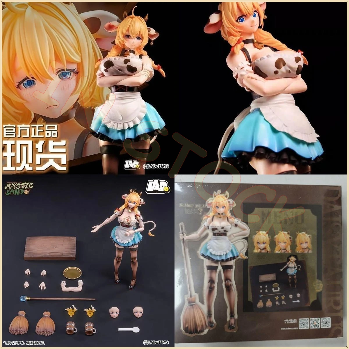 

In Stock LADoTOYS Era-002 1/12 Scale Mistic Land Series Daisy Taurus Waitress Cat Tonia Action Figure Collectible Model Doll