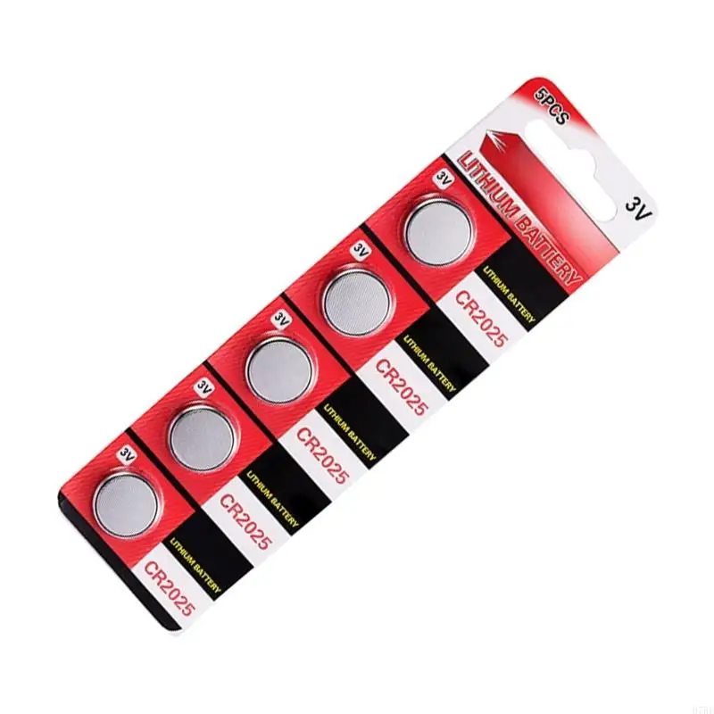 H7be 5pcs/10pcs CR2025 3V خلايا الليثيوم للإلكترونيات المحمولة العالية