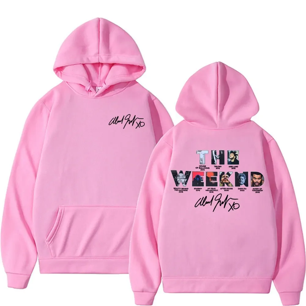 The Weeknd Hurry Up Tomorrow غلاف الألبوم 2025 هوديي رجالي Harajuku Hip Hop هوديي غير رسمي عصري #6