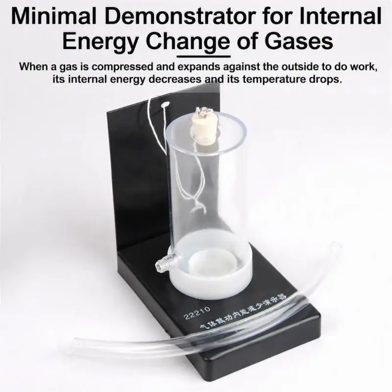 R53C Non-Electronic Thermodynamics Apparatus Teaching Model Set with Clear Chamber