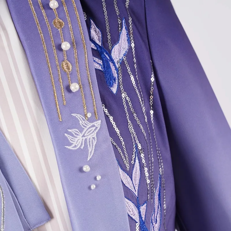 Rafayelv Cosplay Costume Game Love and Deepspace Sinking into the Endless Sea Top Shirt Pants Uniform Suit for Men Roleplay